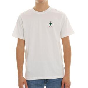 T-SHIRT RICAMO PANNA